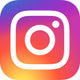 Instagram logo with a colorful gradient background
